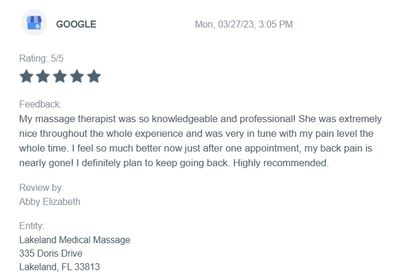 Lakeland Medical Massage photo 40