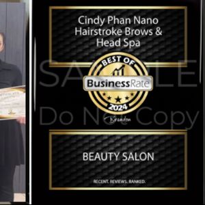Cindy Phan Nano Hairstroke Brows & Head Spa