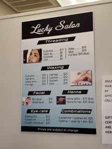Lucky Salon – Eyebrow Threading | Waxing | Facials | Eyelash Extensions in Apollo Beach, Florida photo 4
