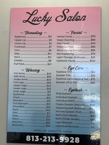 Lucky Salon – Eyebrow Threading | Waxing | Facials | Eyelash Extensions in Apollo Beach, Florida photo 15