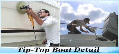 Tiptop Boat Detail ( Boat detailing Tarpon springs / Boat detailing Clearwater ) photo 17