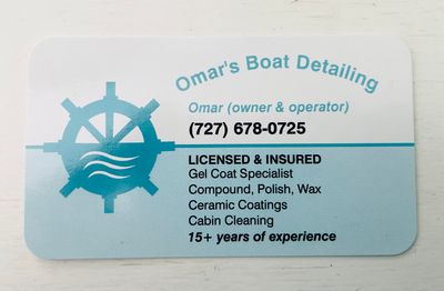 Omar’s Boat Detailing