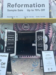 260 Sample Sale MIA